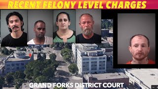 Recent Felony Level Charges In Grand Forks District Court