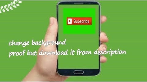how to change any green screen video background in filmora9
