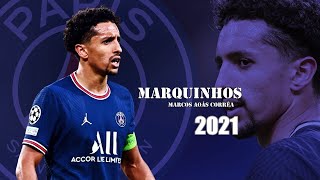 Marquinhos ● Amazing Defensive Skills 2021 ● Marcos Aoás Corrêa | HD