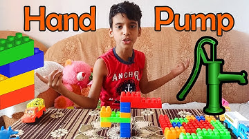 Making Hand Pump with Building Blocks | Yasir Numan