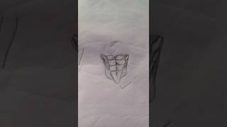 Abs drawing tutorial...#abs#aesthetic#workout#drawing#shading#cjp#2026#fitness