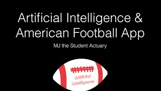 Artificial Intellegence and American Football screenshot 5