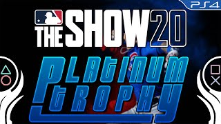 MLB The Show 20 Platinum Trophy (Silver But It Feels Like Gold)