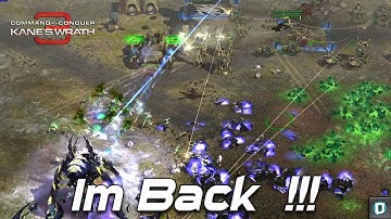 IM BACK | C&C 3: Kanes Wrath , Unofficial Big Bang Mod , 2v4 Vs Brutal Ai , Multiplayer Gameplay