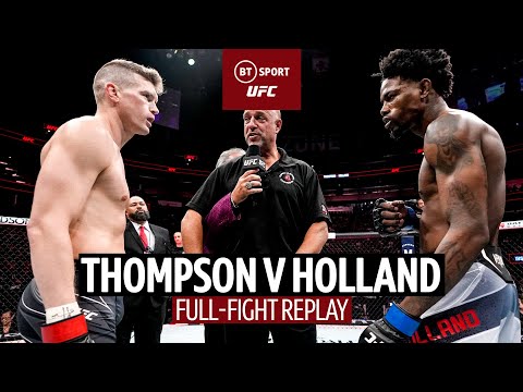 Stephen thompson v kevin holland | official ufc fight highlights | 'wonderboy' wins by tko