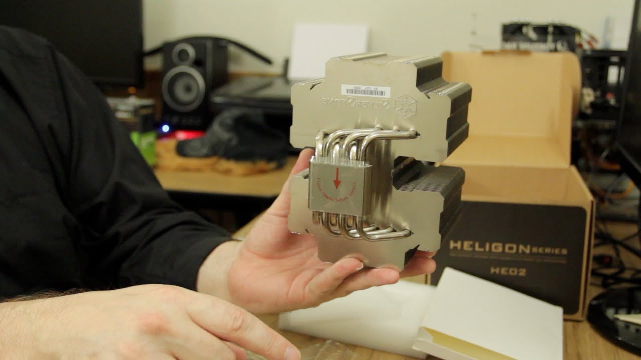 demolition derby Silverstone Heligon HE02 CPU Cooler Unboxing & Hands On!