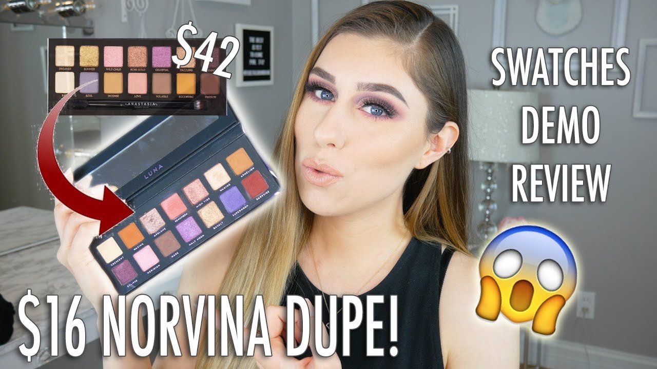 $16 ABH NORVINA DUPE | Bad Habit Luna Palette!