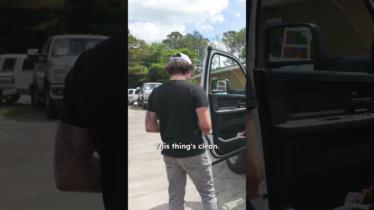 Customer Comes in to Sell His ALMOST NEW Truck