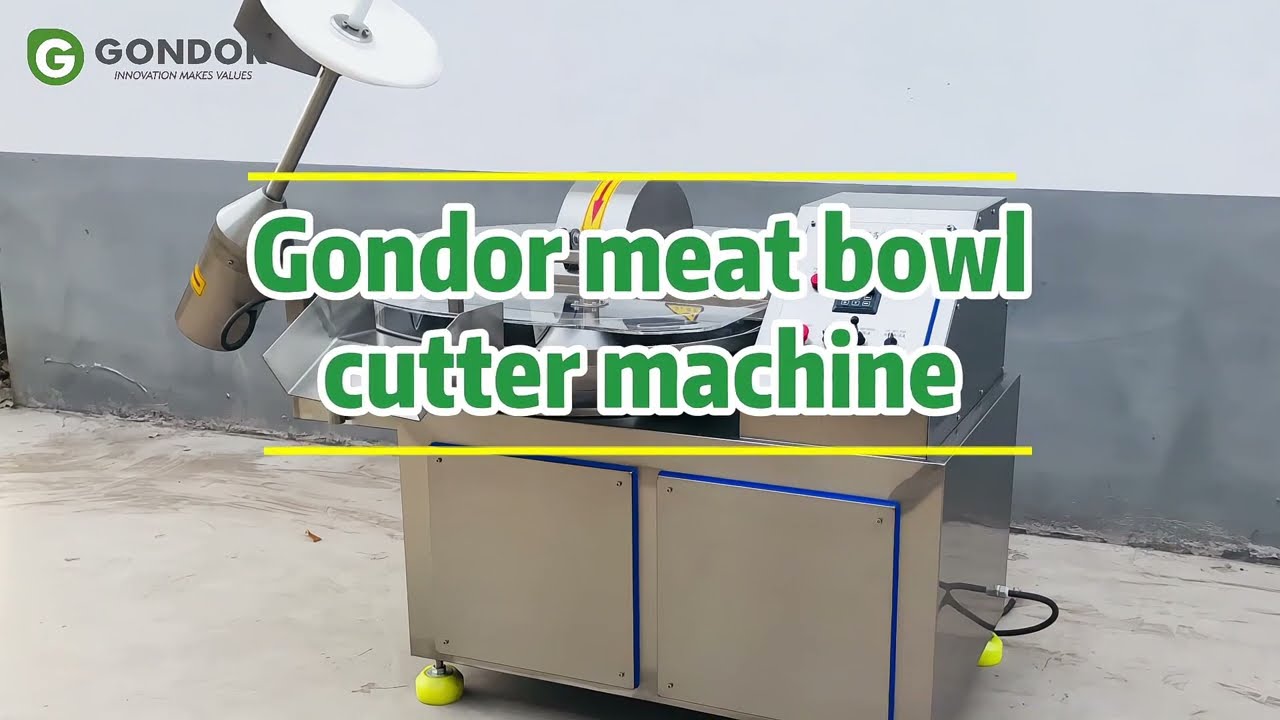 Industrial Meat Bowl Cutter: Perfect Emulsion for Sausages & Meat Products! 🥩🏭