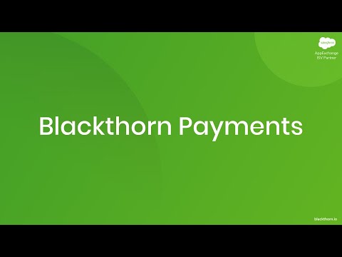 Blackthorn Payments - PayLink Feature