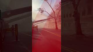Possible cause revealed in ‘12- to 14-alarm’ warehouse fire that left police without power #shorts