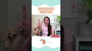 Learn to Read Phonological Awareness Activity: Syllable Count 1