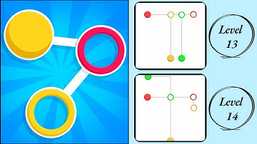 Color Dots: Level 13 , 14 – How to Solve? (Walkthrough)