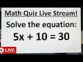 Only 1% can Beat This | Math Live Stream # shorts #mathquiz