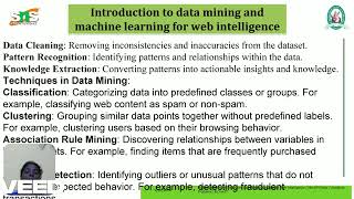 Video 3 - Web Intelligence - Difference between structured and unstructured data | SNS Institutions
