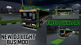 New DJ Light bus mod for bussid|bussid|New led Light bus mod for bussid|new dj light bus mod apk screenshot 5