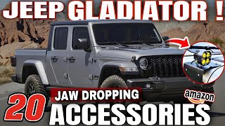 Best Jeep Gladiator Accessories You Can Buy on Amazon | Top 20 Picks !