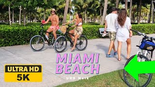 Walking Tour of South Pointe Miami Beach 4K Walk