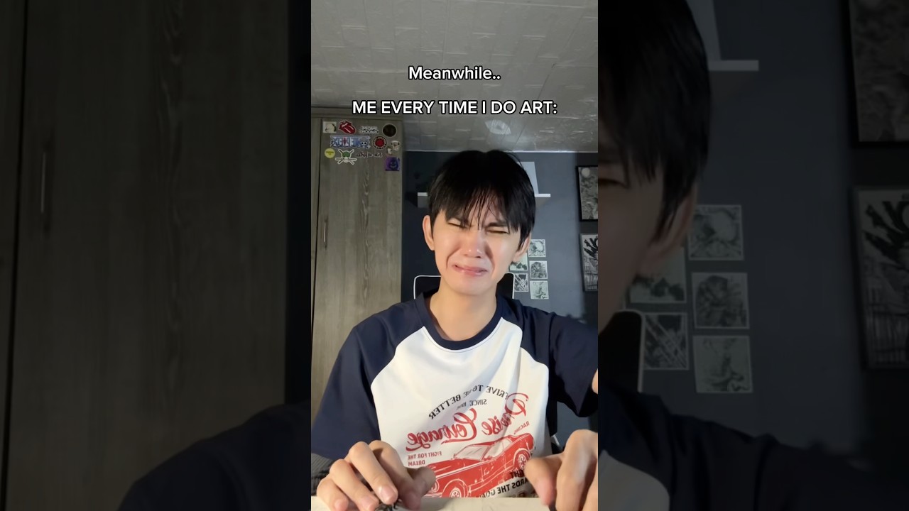 Я каждый раз, когда занимаюсь искусством: 💔