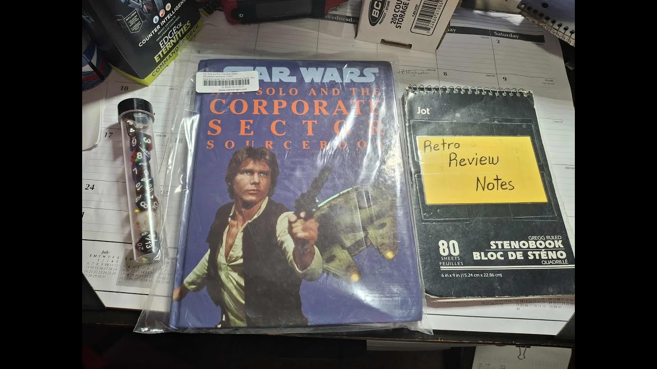 Retro Review - Star Wars RPG Han Solo and the Corporate Sector