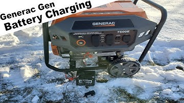 Generac Generator Electric Start Battery Charging Problem Solved