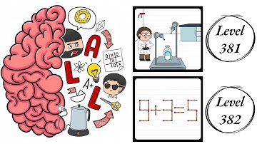 Brain Test All Star : Level 381 , 382 – How to Solve? (Walkthrough)