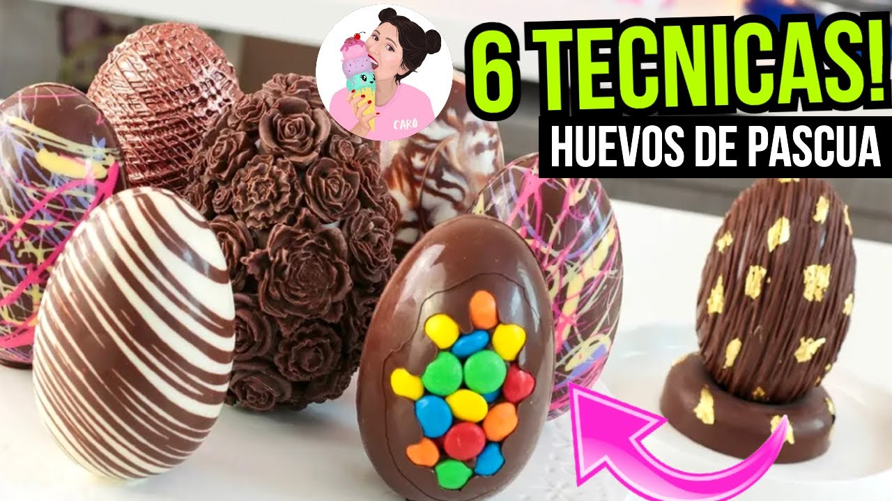 6 HUEVOS DE PASCUA por PRIMERA VEZ: DESMINTIENDO RECETAS! - Caro Trippar