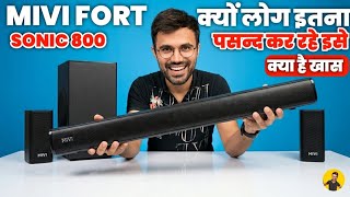 Mivi Fort Sonic 800 Soundbar Buy Or Not | Review And Sound Test | Umboxing | Dolby Audio