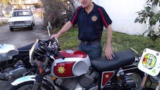 New BSA V Twin Motorcycle