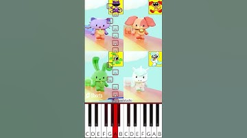 build a smiling critters! (@ssielstudio) Poppy Playtime 3 - Octave Piano Tutorial