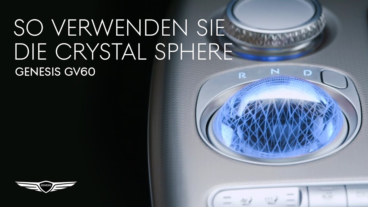 So Verwenden Sie die Crystal Sphere | Genesis GV60 | Switzerland | Genesis Europe