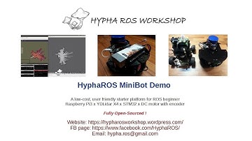 HyphaROS MiniBot Released Video