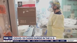 COVID-19 cases surge in the U.S.