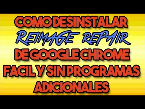 COMO ELIMINAR PAGINAS CON PUBLICIDAD QUE SE ABREN SOLAS REIMAGE REPAIR SOLUCION