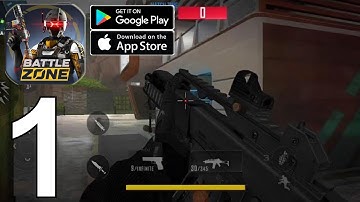 BattleZone: PvP FPS Shooter Part 1 Gameplay Android