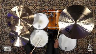 Meinl 24 Byzance Traditonal Extra Hammered Ride Cymbal - 3369g (B24EHR-1121424K)