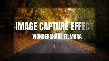 Make Photo Capture Effect on Wondershare Filmora 2022 | Video Editing Tutorial Episode 2