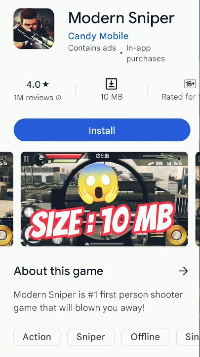 Games under 10mb for android #shorts