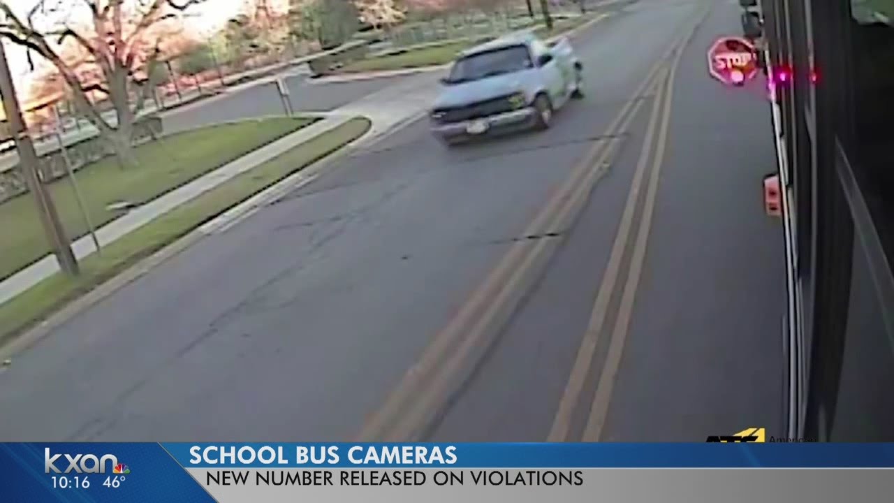 Many ignore school bus stop signs - YouTube