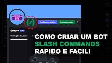 COMO CRIAR UM BOT DE SLASH COMMANDS RÁPIDO E FÁCIL! | Discord.JS #1