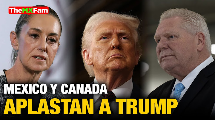 ¡JAQUE MATE!  MÉXICO Y CANADÁ DEJAN SIN INDUSTRIA A EEUU | TheMXFam