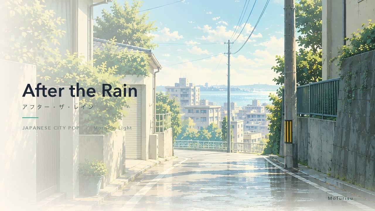 After the Rain 〜 アフター・ザ・レイン | Japanese City Pop