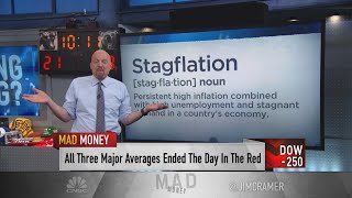 Jim Cramer explains why he thinks Wall Street's stagflation worries may be a bit overblown