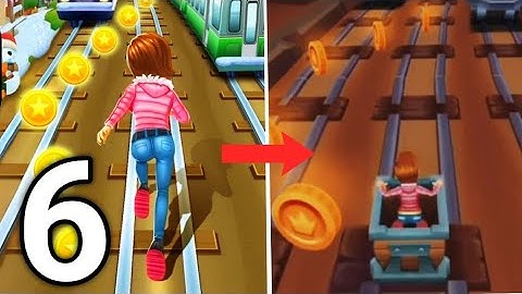 Subway Princess Runner - Gameplay Walkthrough Tutorial Part 6 All Levels Mobile Game (Android, iOs)