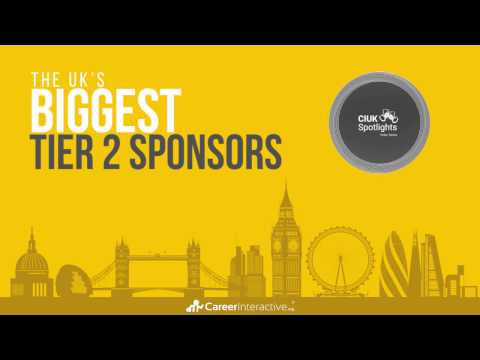 The UK's Biggest Tier 2 Visa Sponsors