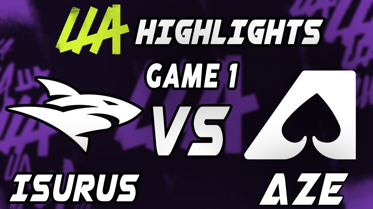 Isurus vs Team Aze Game 1 highlights - LEAGUE OF LEGENDS - LLA 2022 PLAYOFFS