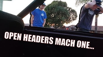 FRIENDS REACT TO OPEN HEADER MUSTANG...