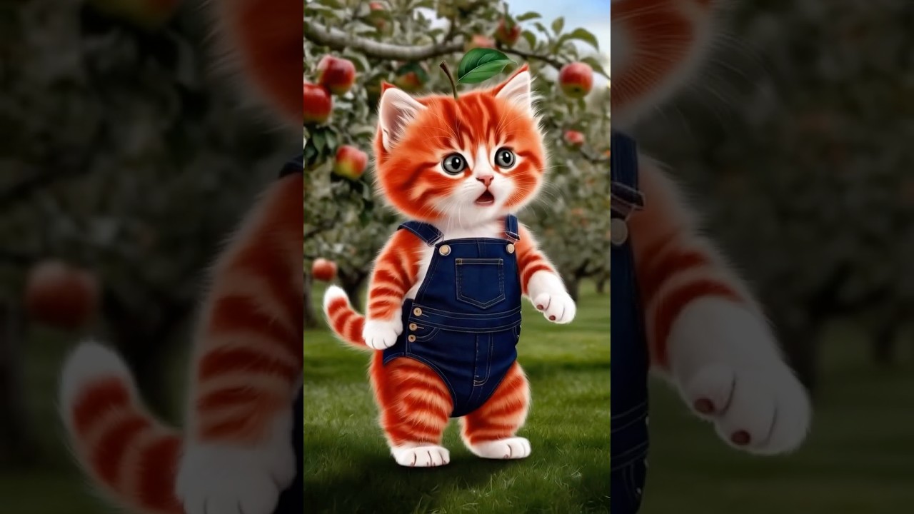 The Apple Cat Transformation 🍎😺 | Magical Orchard Surprise!