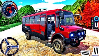 Uphill Mountain Bus Driving Simulator 3D - Offroad Bus Tourist Hill Station - Android GamePlay#2 screenshot 1