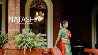 Natasha Half Saree Pre Shoot